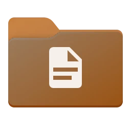 Brown folder icons for Windows, Two-tone
