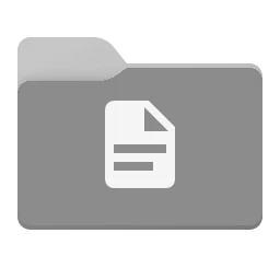 Gray folder icons for Windows, Two-tone