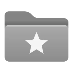 Gray folder icons for Windows, Modern
